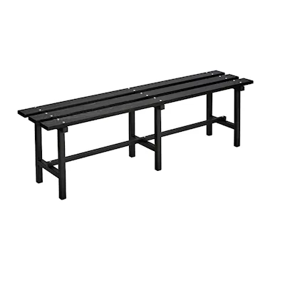 Bench 68 black/black / 150 cm