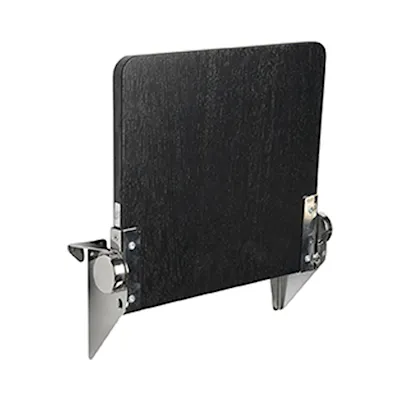 Jaxon black stained oak/chrome / 30 cm