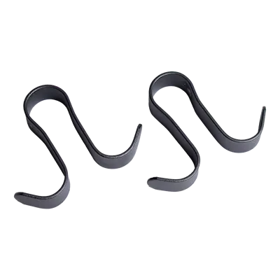 Tamburin double hook black 