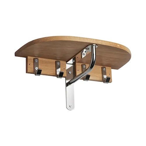 Ekman Wandgarderobe mit Hutablage