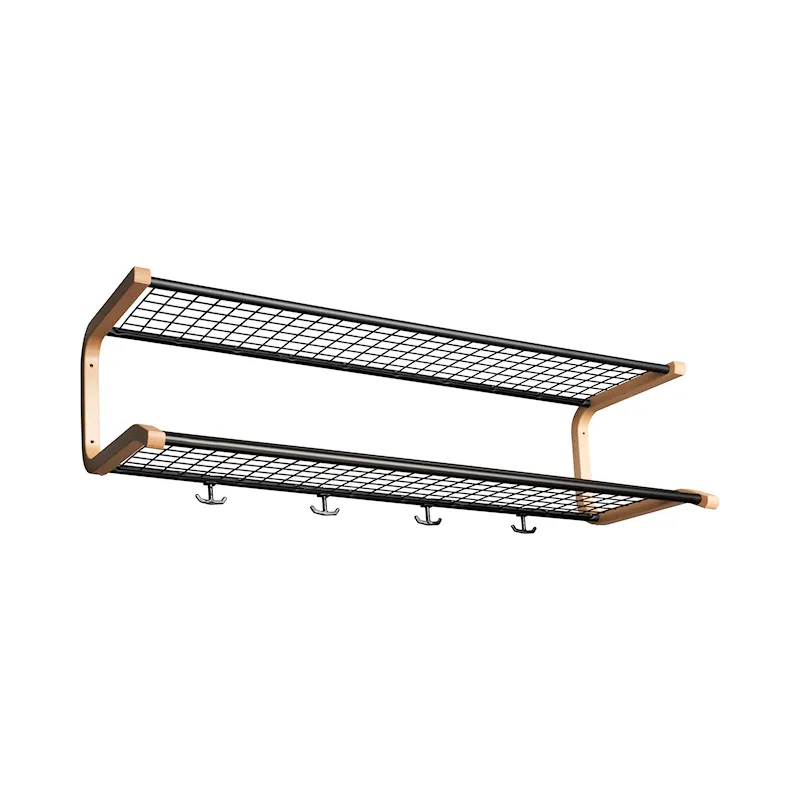 Anna hat rack 800 mm Black Beech product image 
