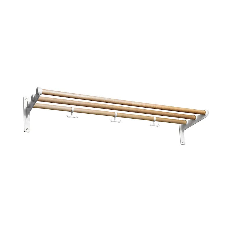 Nostalgi hat/shoe rack Birch White-1