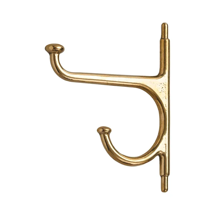 Dekorativ hook brass