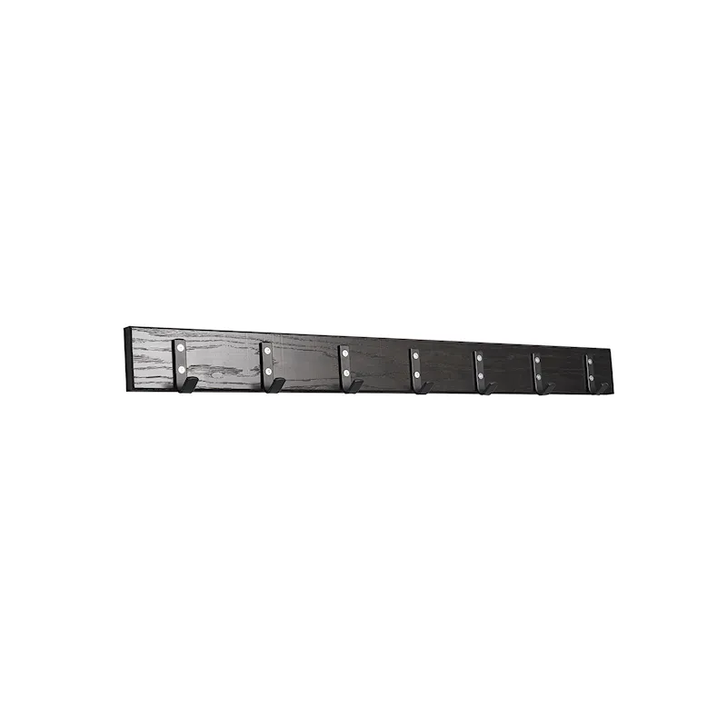 Kroklist 1 1350mm Svart Svart produktbild 