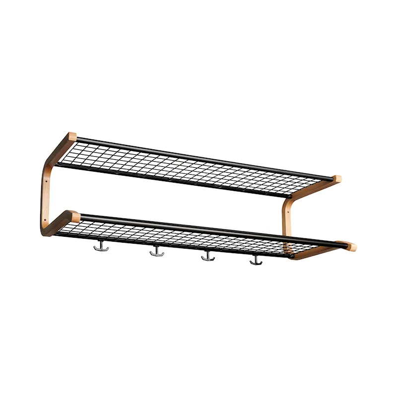 Anna hat rack 1200 mm Black Oak-1