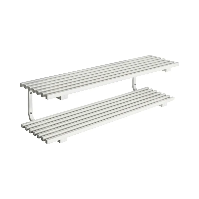 Sara skohylla vägghängd 800mm Vit Vit produktbild 