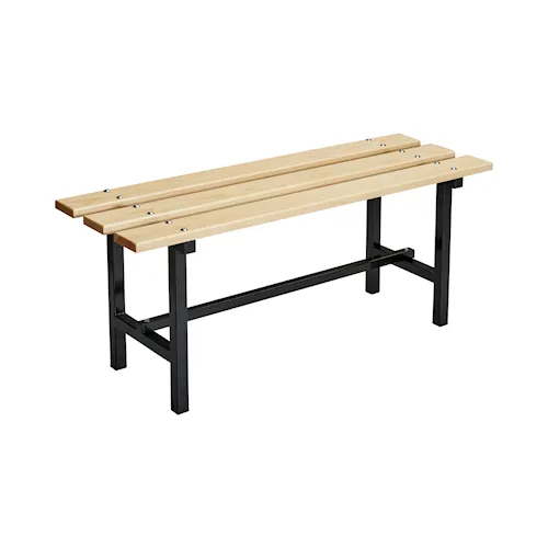 Bench 68 1050 mm Pinewood Black