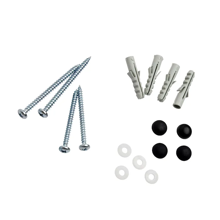 Set of screws wall mounting