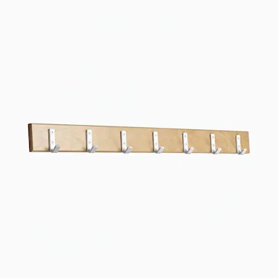 Hook strip 1 beech/white / 105 cm