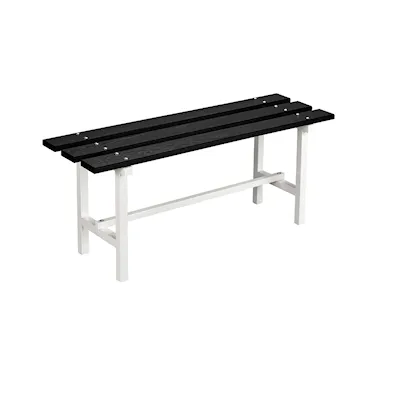 Bench 68 black/white / 75 cm