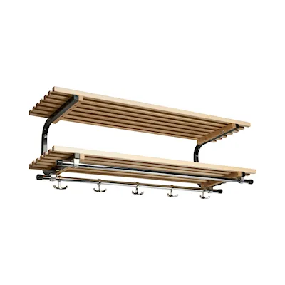Sara hat rack birch/black / 80 cm