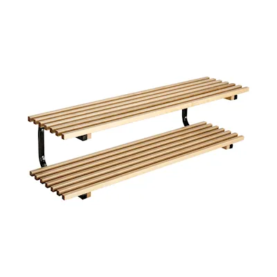 ESSEM SARA SKOHYLLA VÄGGFAST BJÖRK SVART_101SV BJS