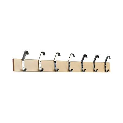 Hakenleiste 2 birke/chrom / 150 cm