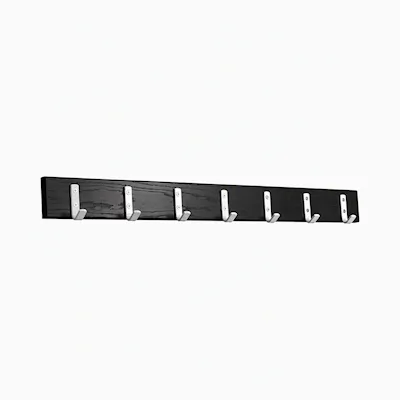 Hook strip 1 black/white / 150 cm