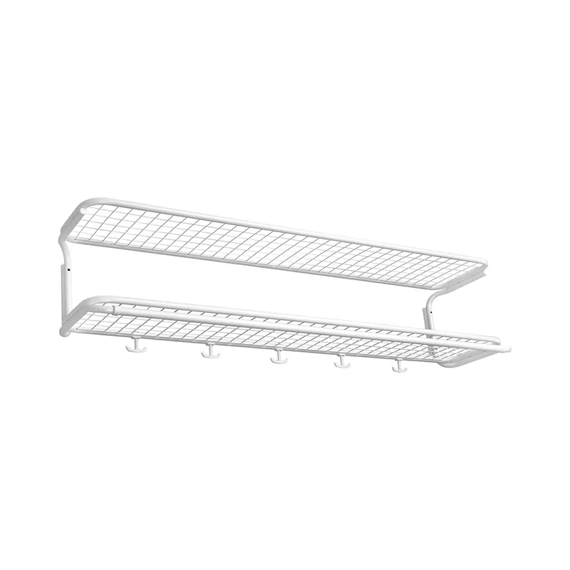 Classic hat rack 1100 mm White White product image 