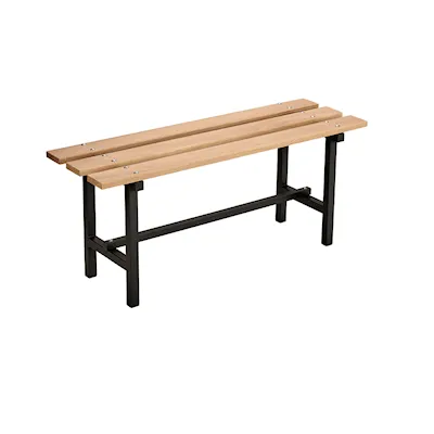 Bench 68 oak/black / 120 cm