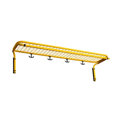Classic hat rack single sun yellow/sun yellow / 120 cm