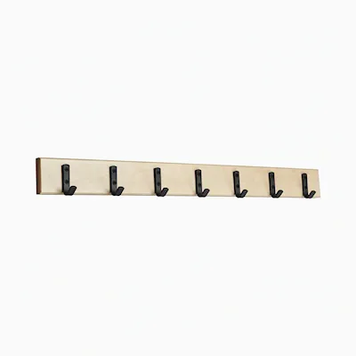 Hook strip 1 birch/black / 45 cm