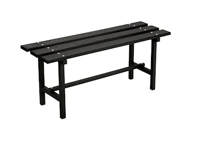Bench 68 black/black / 60 cm