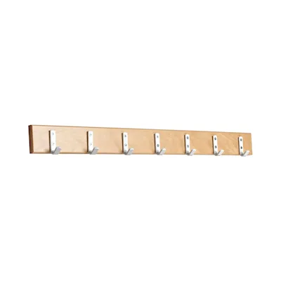 Knaggrekke 1 bøk/hvit / 120 cm