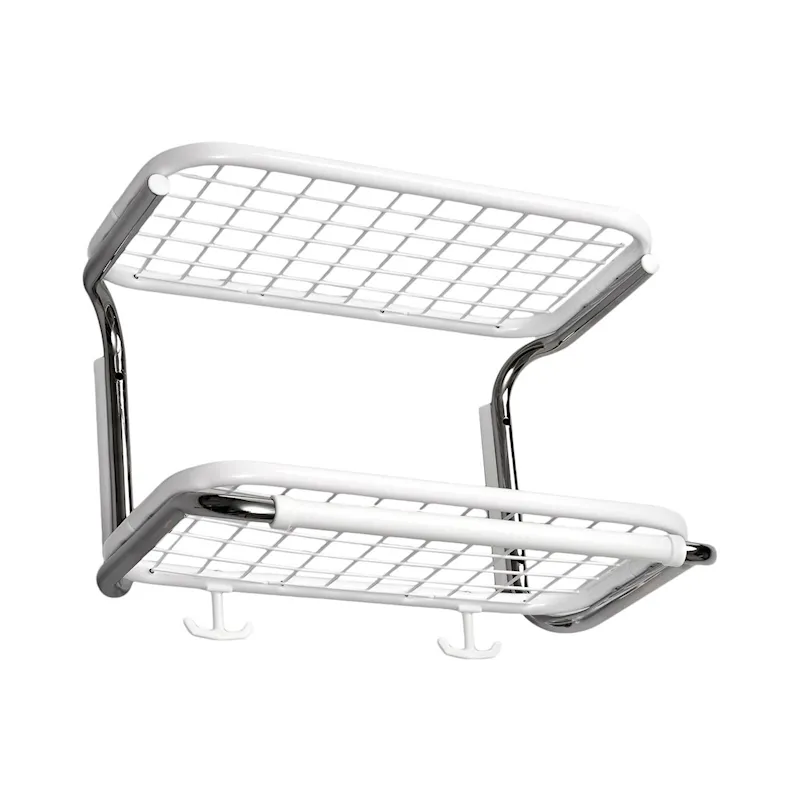 Classic hat rack 400 mm White Chrome-1