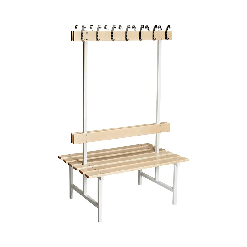 Sittbänk 69 600 mm Björk Vit produktbild 