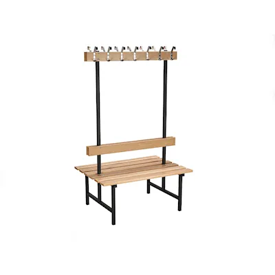 Sittbänk 69 ek/svart / 120 cm
