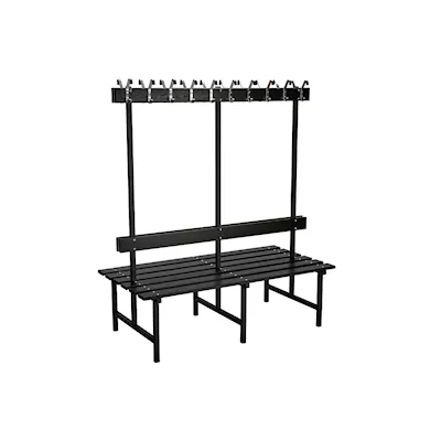 Sittbänk 69 svart/svart / 150 cm