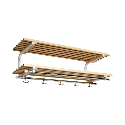 Sara hat rack pinewood/white / 80 cm