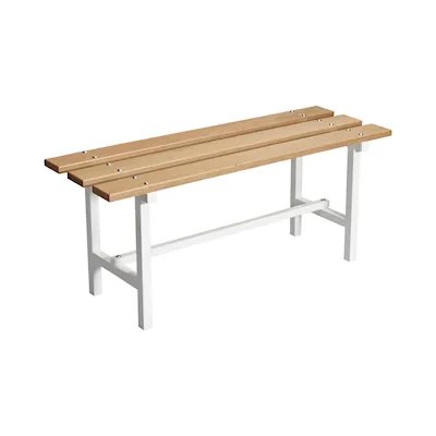 Bench 68 oak/white / 90 cm
