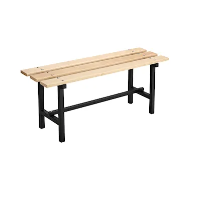 Bench 68 birch/black / 105 cm