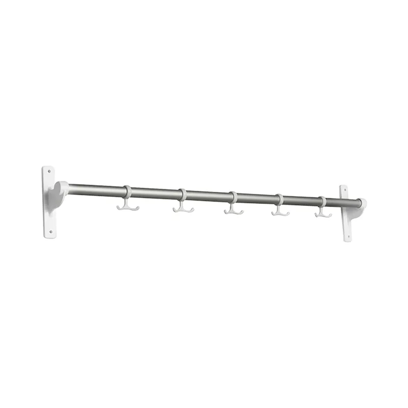 Nostalgi hook strip Aluminium White-1