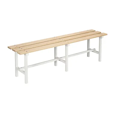 Bench 68 pinewood/white / 150 cm