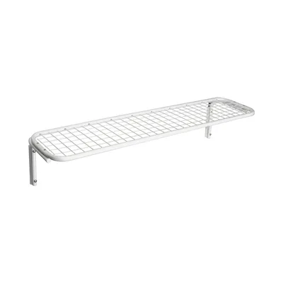 Classic shoe rack single white/white / 60 cm