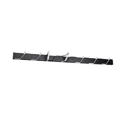 Tamburin hook strip 735 mm Black White 