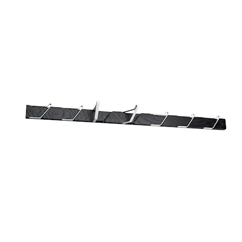 Tamburin Hakenleiste 735 mm Schwarz Weiß