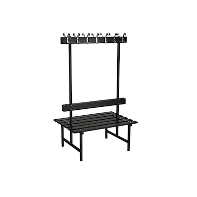 Sittbänk 69 svart/svart / 120 cm