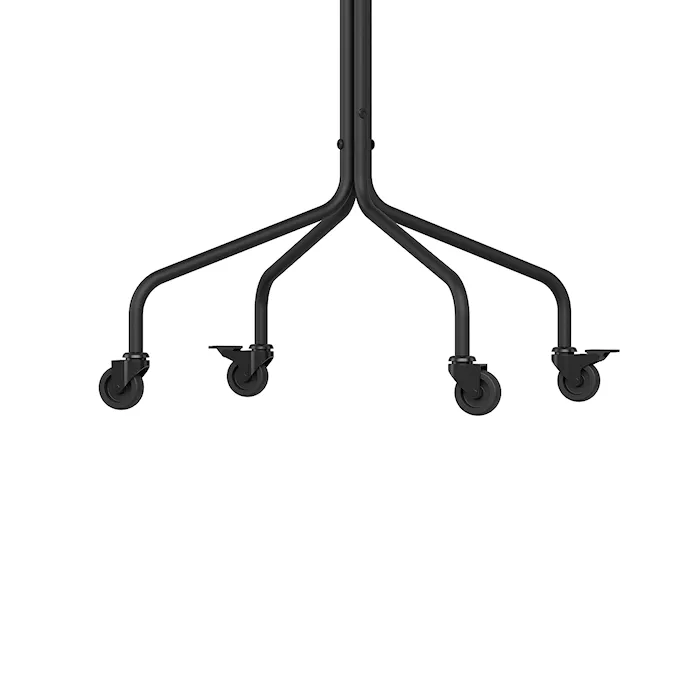 Classic coat stand wheel set
