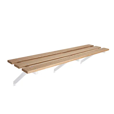 Sittebenk 67 eik/hvit / 150 cm