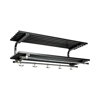 Sara hat rack black/black / 80 cm
