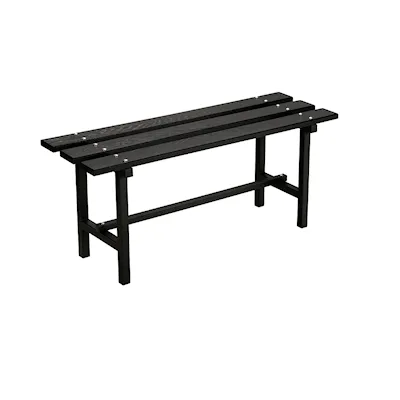 Bench 68 black/black / 90 cm