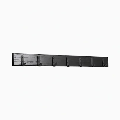 Hook strip 1 black/black / 75 cm