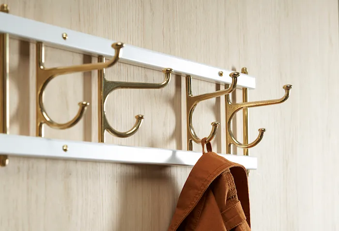 Dekorativ hook brass
