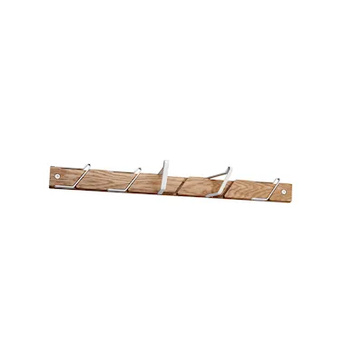 Tamburin hook strip oak/white / 52,5 cm