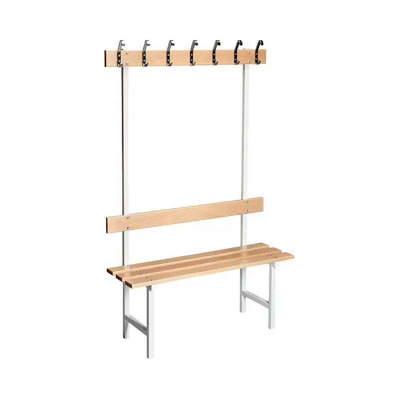 Sitzbank 70 600 mm Buche Weiß produktbild 