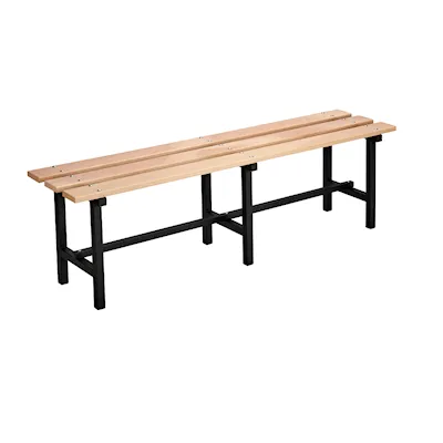 Bench 68 beech/black / 150 cm