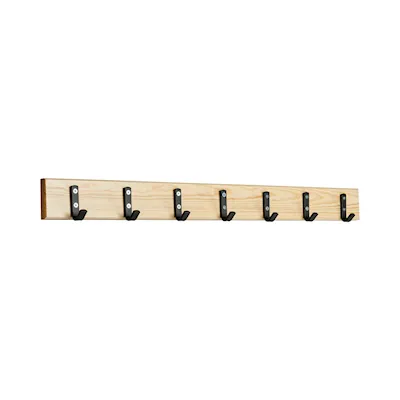 Knaggrekke 1 furu/svart / 90 cm